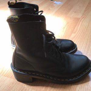 Doc martens with heel
